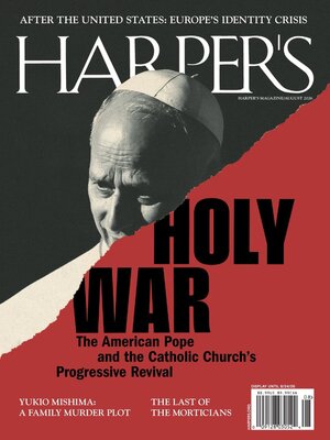 cover image of Harper's Magazine